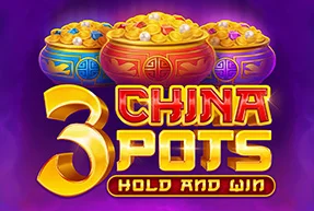 3 China Pots